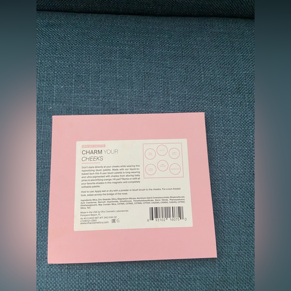 OFRA Mini Mix Face Palette Charm Your Cheeks- 6 Blushes Travel, Made in USA - Picture 2 of 7